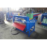 Buy cheap Cut-to-Length Sheet Metal Cutting Machine Color Coated 3 Rows Rollers product