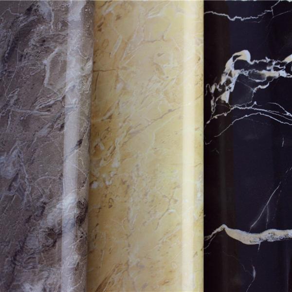 Buy cheap Marble Effect Self Adhesive PVC Wallpaper For Bathroom 0.1mm-0.15mm Thickness from wholesalers