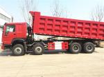 Long Cabin Sinotruk 371hp 8x4 12 Wheeler Howo Tipper Truck