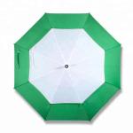 Custom Full Body Printing Straight Mens Golf Umbrella With Shoulder Strap