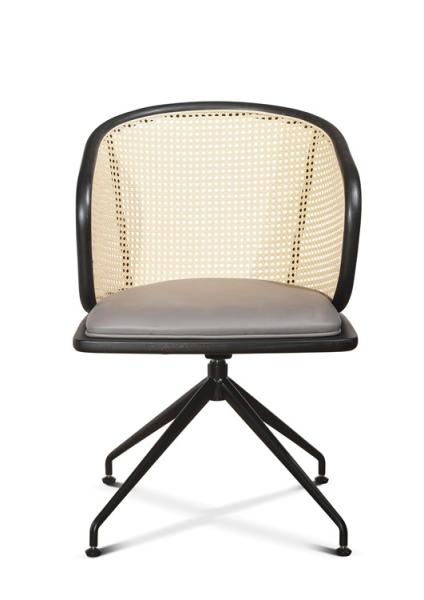 Buy cheap Executive Office Guest Rattan Office Chairs PU Upholstery 70cm Adjustable 10.5 Kg from wholesalers