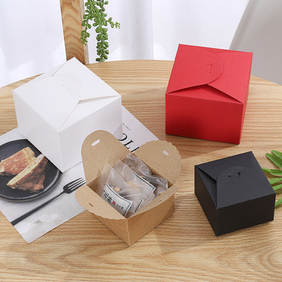 SGS CE West Point Square Paper Boxes Packaging For Homemade Biscuits