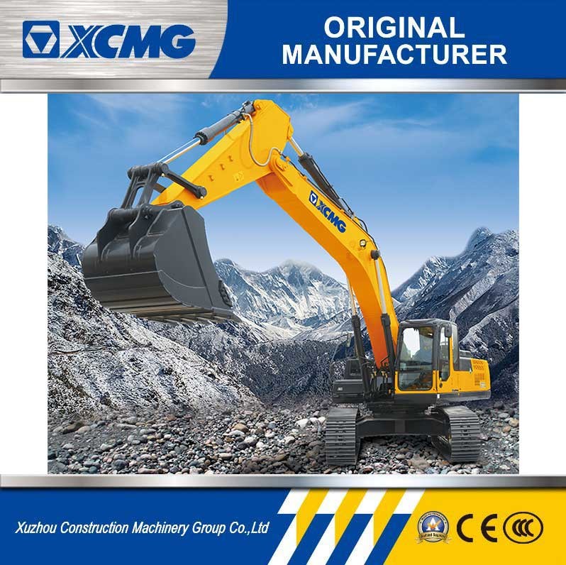 XCMG XE335C Heavy Construction Machinery Hydraulic Isuzu Engine Excavator