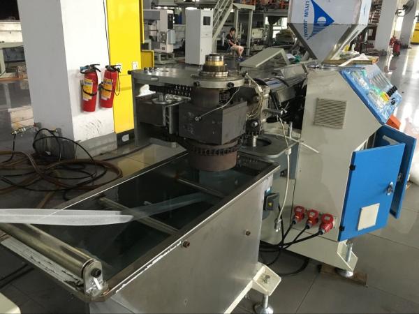 Quality PE Soft Plastic Net Making Machine For Garlic / Fruit Package Siemens Motor for sale