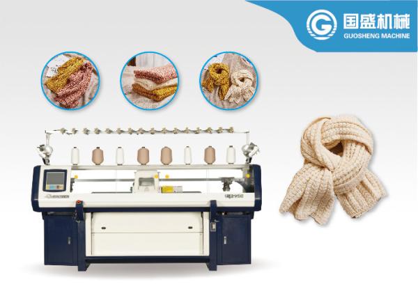 Buy cheap Textile Double System Jacquard Scarf Knitting Machine from wholesalers