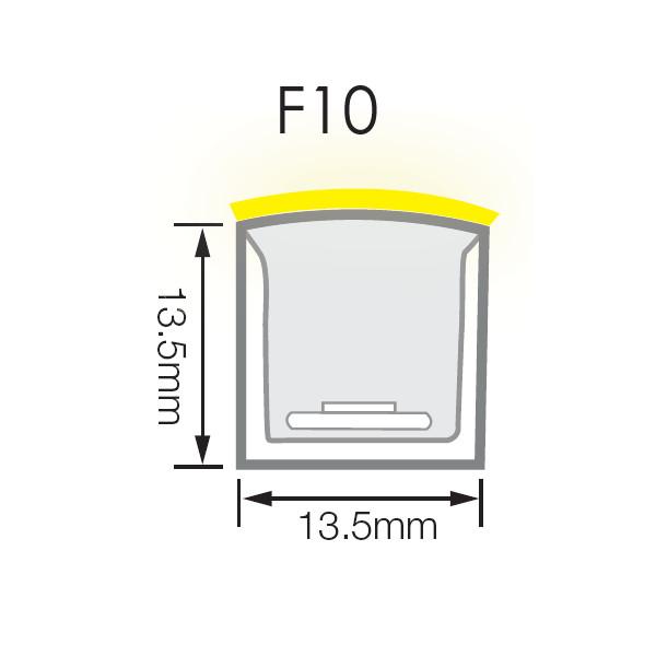 Buy cheap 10W/M PVC Silicone Neon Tube Lights 24VDC IP68 Waterproof Flexible from wholesalers