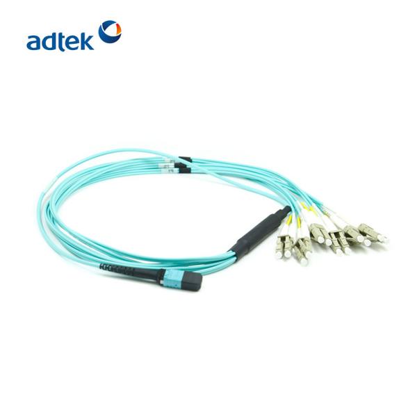 Buy cheap MTP - LC Multimode Duplex Breakout Fiber Optic Patch Cord from wholesalers