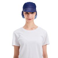 Buy cheap Dark Blue Disposable Surgical Caps Nonwoven SBPP SMS SS product