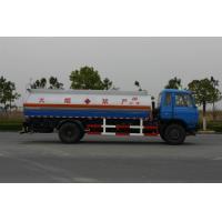 Buy cheap Professional Oil Tank Truck Dongfeng 12600L 4x2 , 150 - 250hp Tanker Logistics product