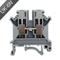 Buy cheap UK6N UK Series DIN Rail Screw Clamp Terminal Blocks product