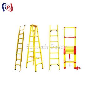 Buy cheap 100kV Insulated Fiberglass Ladder for Electrical Work from wholesalers