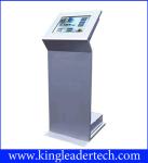Super-Slim Free Standing Touch Screen Kiosk In Court House For Information