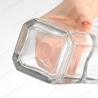 Buy cheap Rubber Stopper 100ml 250ml 500ml 750ml Plain Classic Transparent Glass Liquor Bottle from wholesalers