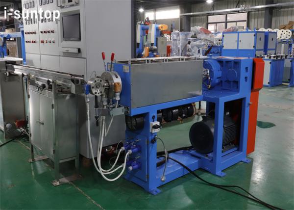 Buy cheap 1-12 Cores FTTH Outdoor Indoor Drop Cable Manufacturing Machine from wholesalers
