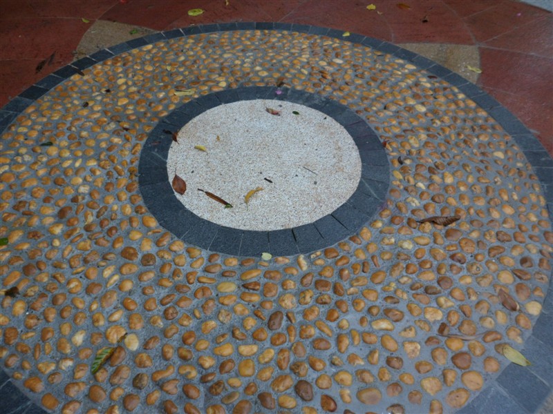 Rock Footmark Small Cobblestones For Garden Cute Sidewalk Backyard