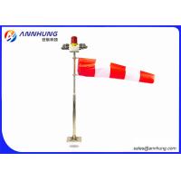 Buy cheap Red and White Helipad Landing Lights Wind Cone 1.5 Meters Strong Corrosion Resistance product
