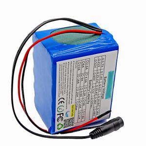 12V 10Ah 18650 Li Lon Battery Pack With PCB Circuit Protection Board Wire