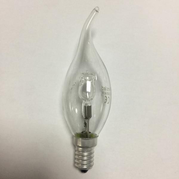 Buy cheap E14 Halogen Globe Light Bulbs Bent Tip C35 Edison E14 28w Candle Bulb from wholesalers