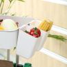 Buy cheap 12x11 Plastic Hanging Storage Baskets Small Plastic Basket With Holes from wholesalers