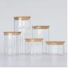 Buy cheap High Borosilicate Glass Coffee Jars Canister With Lids 1600ml from wholesalers