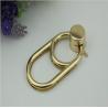 Buy cheap New style luxury bag accessories hardware light gold metal twist locks from wholesalers