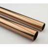 Buy cheap Golden Round Anodized Aluminum Tube , Dark Bronze Anodized Aluminum Finished Tubing from wholesalers