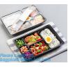 Buy cheap Fast food delivFood Grade Flat Collapsible Kids Plastic Foldable Silicone Plastic Food Storage Container Bento Lunch Box from wholesalers