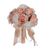 European and American PE foam lace bride holding bouquet wedding bridesmaids