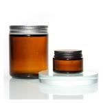 High Quality Wholesale Oem Odm Acceptable 100ml 250ml Amber Glass Candle Jars