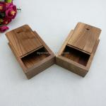 Small wooden packing box wooden oil bottle box wood gift box