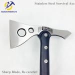 Multi-Function Light Weight Stainless Steel Survival Rescue Axe With Double