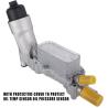 Buy cheap 68105583AF Aluminum Engine Oil Cooler Oil Filter Housing Kit With Gaskets 2011-2016 Jeep Wrangler from wholesalers