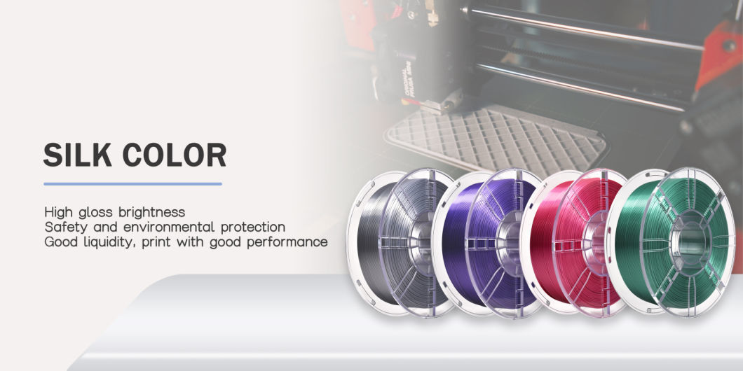 3D Printer Filament Iboss Factory Purple PLA Silk Green