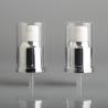 Buy cheap Shiny Silver Aluminum Cosmetic Pump 18mm 20mm 24mm for 20/410 White Plastic from wholesalers