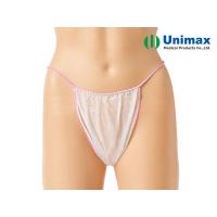 Buy cheap Womens L XL 2XL 3XL Non Woven G Strings 30gsm Disposable product