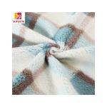 Winter Warm Coat Carpet Bedding Green Sherpa Fabric 300gsm 150D