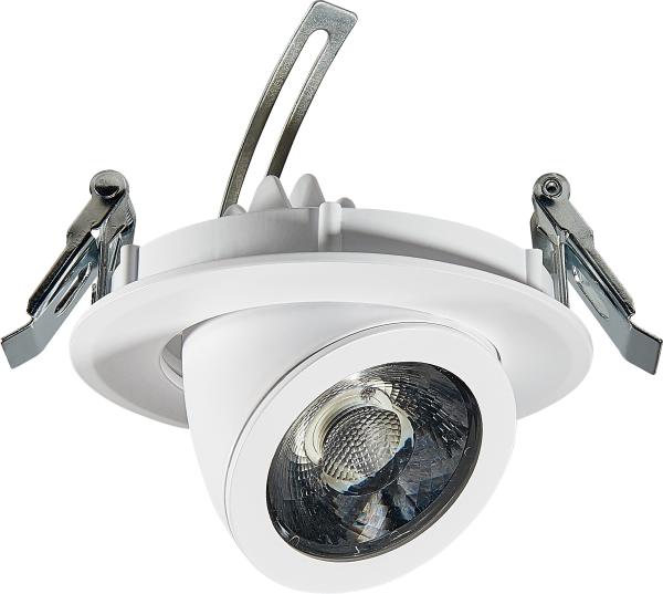 Buy cheap 355° Adjustable 10W Gimbal pull-downlight clothing stores shopping mall cutout 98mm Led downlight from wholesalers