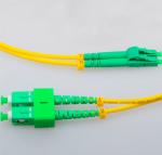 High precision of ceramic ferrule, FC - LC Fiber Optic Patch Cord
