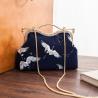 Buy cheap Coin Pouch Canvas Card Purse Clasp Closure Classic birds Pattern Keys Wallet Gift Round from wholesalers