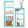 Buy cheap 30 - 50kg Per Layer Loading Metal Storage Shelves , Sky Blue Steel Storage Rack from wholesalers