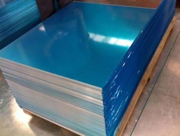 Buy cheap Inner Plastic Paper Interleaving Aluminium Sheet Plate 100mm-1500mm Width from wholesalers