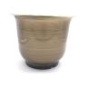Buy cheap Metal Shiny Plastic Flower Pot with Saucer Together Chinese Style from wholesalers