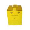 Buy cheap 10L Biodegradable disposable white Cardboard box Medical Sharps Box from wholesalers