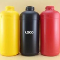 Buy cheap 1000ml HDPE Plastic Container Ink Plastic Chemical Bottles Empty With Plastic product