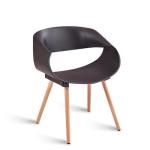 Modern leisure dessert shop dining chair business negotiation clear bar chair