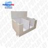 Buy cheap Store Seasonal 2-Tier Cardboard Quarter Pallet Display Stand To Promote Chocolates Snacks from wholesalers