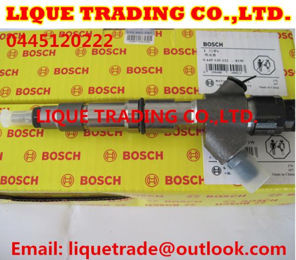 BOSCH 0 445 120 222 Genuine Common rail injector 0445120222 for WEICHAI