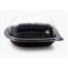 Buy cheap Transparent PP Roast Chicken Plastic Container Black Bottom Anti Fog Lid from wholesalers