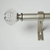 Buy cheap KIEI EP-005 Simple Style Curtain Rod Painted Resin Finials 60-300 MM Length Iron Pipe Paint Metal Pole SN Color from wholesalers
