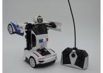 Remote Control Transformers Police Car Toy Autobot Hand Induced Deformation